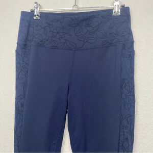 Sketchers‎ Navy Blue Floral Skinny Leggings S?